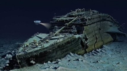 Субмарина "Титан" доставляет туристов к обломкам "Титаника"