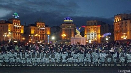 35 человек были задержаны за сопротивление милиции на Евромайдане