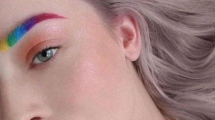 Макияж 2018: радужные брови стали новым трендом в Instagram (Фото) 
