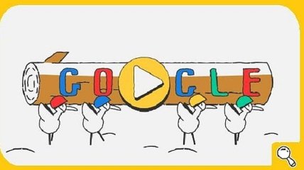 Google посвятил дудл 15 дню Олимпиады-2018: бобслей с утками (Фото, Видео)