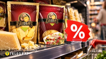 Последний день скидок на сыр Dziugas в АТБ – скидка 27% на популярный твёрдый сыр действует до конца дня