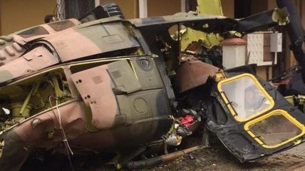 Военный вертолет потерпел крушение в Стамбуле, есть погибшие