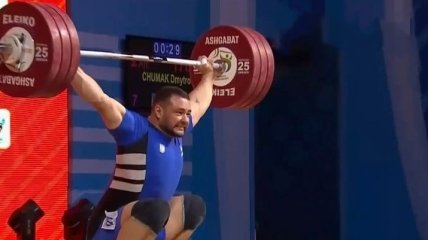 Украинец стал бронзовым призером ЧМ с тяжелой атлетики