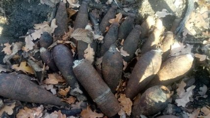 В Харьковской области нашли десятки бомб Второй мировой войны