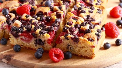 Пирог с ягодами