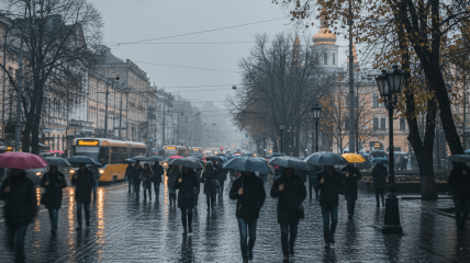 Погода в первой декаде октября будет дождливой и пасмурной