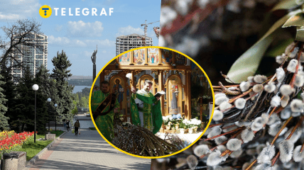 На Вербное воскресенье в Днепре не будет дождей