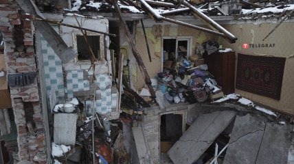 Багатоповерхівка у Краматорську після обстрілу армією росії