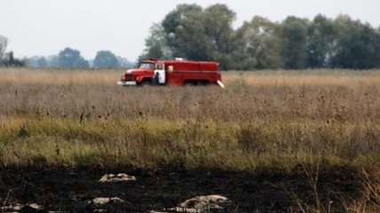 В Полтавской области третьи сутки горят торфяники