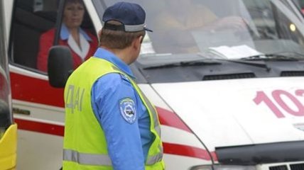 ДТП в Киеве: столкнулись 7 автомобилей 