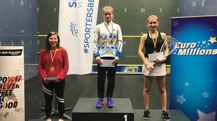 Украинская сквошистка стала победительницей престижного международного турнира