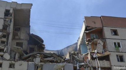На месте взрыва в Николаеве спасатели услышали крики из-под руин
