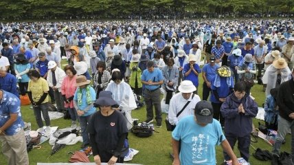 В Японии около 70 тысяч человек требовали вывода войск США из Окинавы 