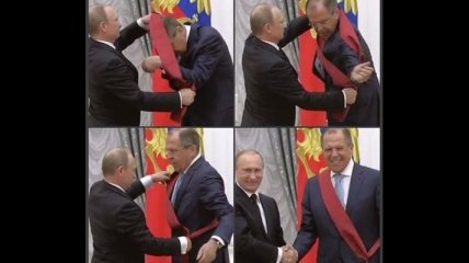 Путин наградил Лаврова