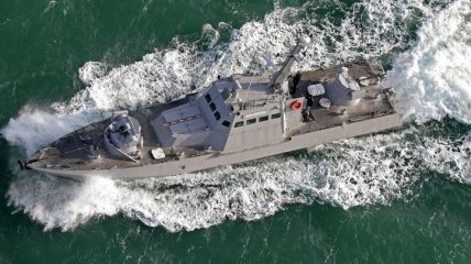 Українські ВМС випробували новий артилерійський катер