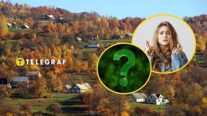 Осінь, дівчина боїться комах