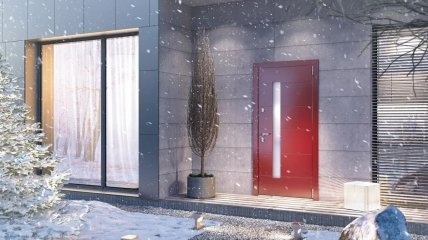 Зимой двери - источник теплопотерь