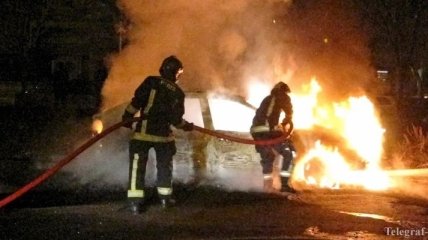 Во Франции в новогоднюю ночь опять активно сжигали автомобили