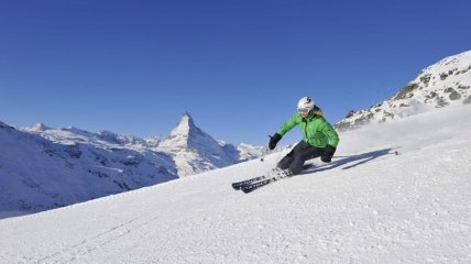 Швейцарские горнолыжные курорты.