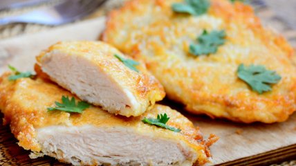 Куриные отбивные в кляре