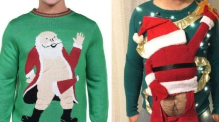Cмех до слез: забавные рождественские свитеры, которые вас развеселят