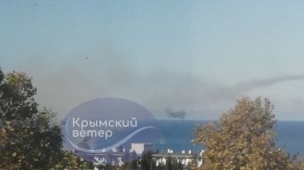 У Севастополі дим після серії вибухів: фото та подробиці