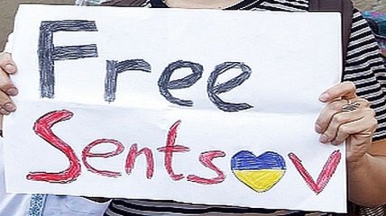 В Лиссабоне прошла акция с требованием освободить Олега Сенцова