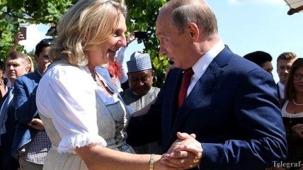 Танцы с Путиным не повлияли на позицию Австрии в отношении РФ