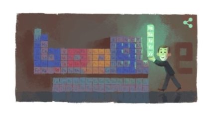 Google выпустил Doodle ко дню рождения сэра Уильяма Рамзая