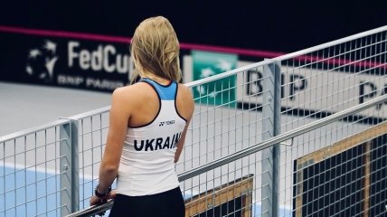 Українська тенісистка
