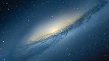 Hubble обнаружил "затерянную галактику": завораживающее фото