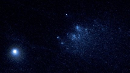 "Хаббл" сделал снимок разорвавшейся на части кометы 