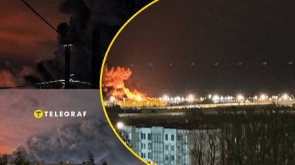 Дым и огонь видны издалека