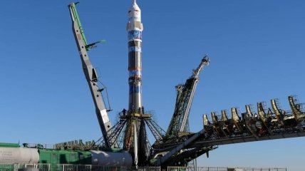 Ракета-носитель "Союз-ФГ" доставлена на Байконур