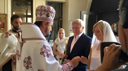 Известный украинский актер обвенчался в Спасо-Преображенском соборе Киева