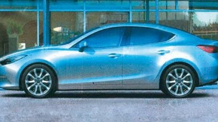 В сеть попали фото прототипа новой Mazda3 (Фото)