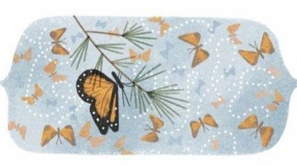 Google посвятил Doodle биосферному заповеднику бабочки Монарх