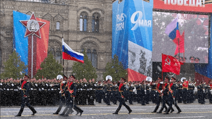 Парад у Москві 9 травня