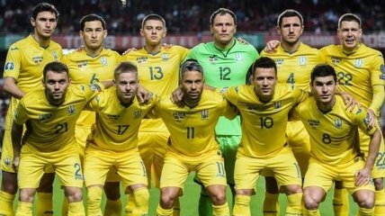 Сборная Украины сохранила место в топ-25 рейтинга ФИФА
