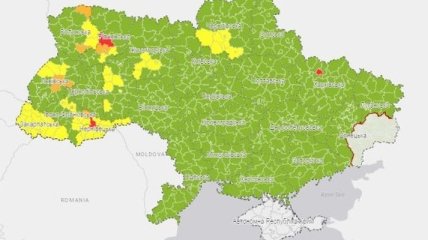 Харків потрапив у "червону зону", а Тернопіль став "зеленим"