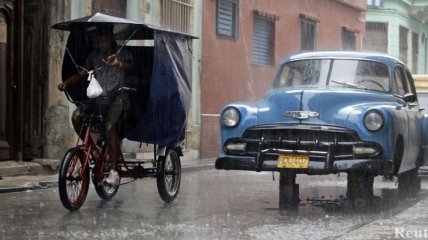 На западе Кубы из-за сильных дождей объявлена тревога