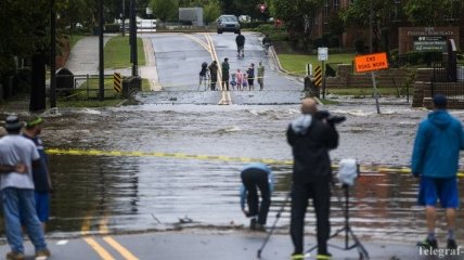 "Большая вода" в США: жителям Южной Каролины угрожает рекордное наводнение 