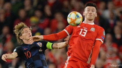 Бэйл сравнял счет в матче Уэльс - Хорватия (Видео голов)