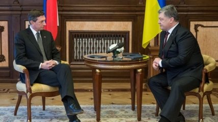 Президент Словении рассказал Порошенко об итогах встречи с Путиным