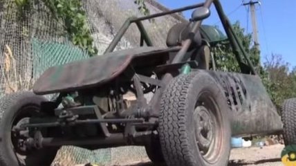 Украинские морпехи показали уникальное транспортное средство (Видео)