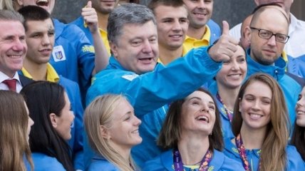Порошенко и Яценюк поздравили участников Первых Европейских игр