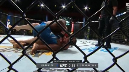UFC: технический нокаут в главном бою Брансон - Шахбазян (Видео)