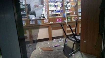 В Харькове в аптеке взорвалась граната
