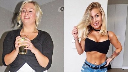 Девушка из Швеции показала, как может выглядеть тело, если отказаться от алкоголя (Фото)