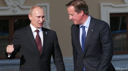 Кэмерон и Путин при встрече не пожали друг другу руки